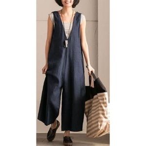 Dalis Blue Cotton Overall